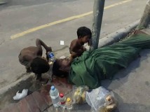 অবশেষে সেই পরিবারকে পুনর্বাসন