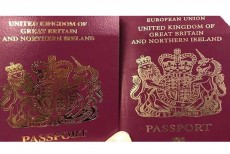 ব্রিটিশ পাসপোর্ট থেকে বাদ ইউরোপীয় ইউনিয়ন