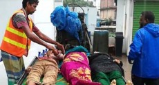 রূপগঞ্জে বাস-লেগুনা মুখোমুখি সংঘর্ষ নিহত ৪