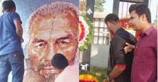 শহীদ মিনার ভেঙে এমপির পিতার সেই ম্যুরাল তৈরির কাজ বন্ধ
