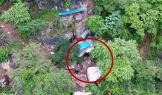 ড্রোনের সাহায‌্যে গুহা থেকে আসামি গ্রেপ্তার