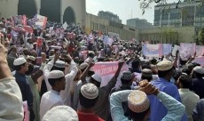 মোদিবিরোধী বিক্ষোভে উত্তাল ঢাকা