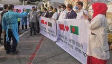 চীন থেকে এলো করোনা শনাক্তকরণ কিট-পিপিই-মাস্ক