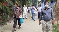 কমলনগরে ২ শিশুর মৃত্যুর পর ৯ পরিবার লকডাউন