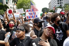 ওয়াশিংটনের ইতিহাসে সবচেয়ে বড় বিক্ষোভ