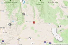 ক্যালিফোর্নিয়ার রিডজক্রাস্টের আশেপাশে ৪.৩ মাত্রার ভূমিকম্প