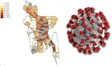 দেশে শনাক্ত লাখ ছাড়াল, মৃত্যু বেড়ে ১৩৪৩