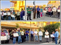 ধর্ষণ ও নারী নিগ্রহের বিরুদ্ধে লস এঞ্জেলেসে মানববন্ধন ও প্রতিবাদ সমাবেশ