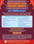 বাফলা সিনিয়র ক্লাবের ভার্চুয়াল ট্যালেন্ট শো ২৮ নভেম্বর