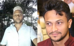 পূজা উদ্বোধনে যাওয়ায় সাকিবকে হত্যার হুমকি দিলো সিলেটের যুবক