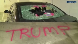 ক্যালিফোর্নিয়ায় ট্রাম্প সমর্থক ও বিরোধীদের সংঘর্ষ