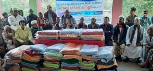 সিলেটে মাওলানা আব্দুল মতীন ফাউন্ডেশনের ২য় পর্বের শীতবস্ত্র বিতরণ সম্পন্ন।