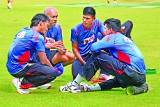 হোয়াইটওয়াশের মঞ্চ তৈরি