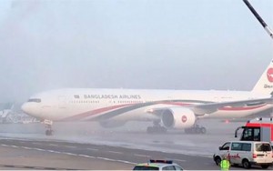 সিলেটের ফ্লাইট নামল চট্টগ্রামে
