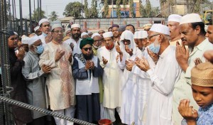 ২০ কোটি টাকা ব্যয়ে নির্মিতব্য অত্যাধুনিক শেখঘাট কেন্দ্রীয় জামে মসজিদের ভিত্তিপ্রস্তর স্থাপন