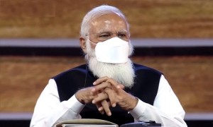 জাতীয় প্যারেড গ্রাউন্ডে মোদি