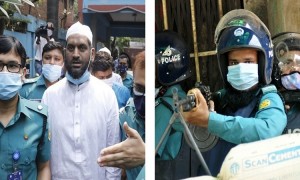 সারাদেশে কঠোর সতর্ক অবস্থানে পুলিশ