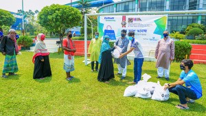 ৩ হাজার অসহায় দুস্থদের মাঝে ‘এক ব্যাগ আনন্দ' বিতরণ করল ড্যাফোডিল ইউনিভার্সিটি