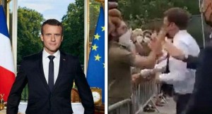 ম্যাক্রোঁকে চড় মেরেছে চরম-ডানপন্থীরা