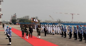 ঢাকায় ভারতের রাষ্ট্রপতি: লালগালিচা সংবর্ধনা