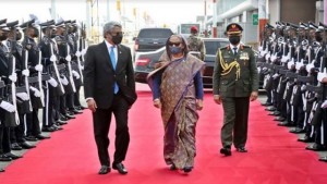 মালদ্বীপে প্রধানমন্ত্রী: লাল গালিচা সংবর্ধনা