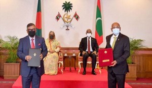 বাংলাদেশ-মালদ্বীপের মধ্যে ৩ চুক্তি