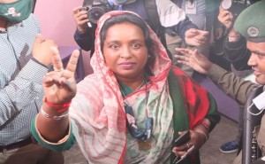 নারায়ণগঞ্জে তৃতীয়বারের মতো মেয়র পদে আইভী