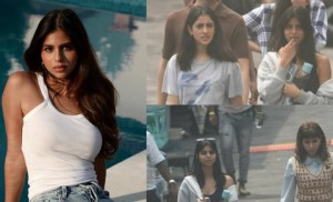 শুটিংয়ে শাহরুখের মেয়ে, প্রথম ছবি ফাঁস