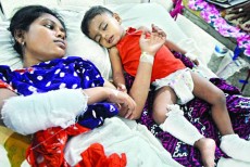 বোমার আঘাতে ভেংগে গেল সাঞ্জুর পরিবারের স্বপ্ন