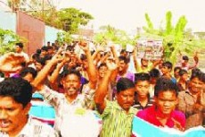 নূর হোসেনের রিমাণ্ড দাবিতে ঢাকার না’গঞ্জ উত্তাল