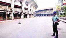স্টেডিয়াম মার্কেট বন্ধ, নিরাপত্তায় শত শত পুলিশ