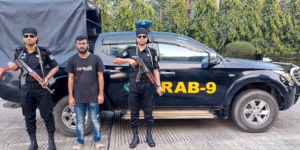 র‍্যাবের জালে বন্দী সিলেটের সাইবার অপরাধী রুমেন