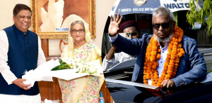 আরিফের শোডাউন, আনোয়ারুজ্জামান চৌধুরীকে শুভকামনা