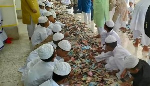 পাগলা মসজিদের দানবাক্সে মিলল ১৯ বস্তা টাকা