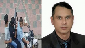 সিলেটে অস্ত্র উঁচিয়ে মহড়া দেওয়া সেই যুবক গ্রেপ্তার