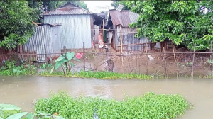সুনামগঞ্জে বন্যার চোখ রাঙ্গানি