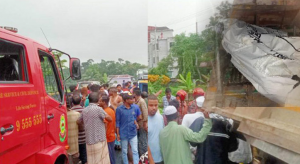 ওসমানীনগরের সিলেট-ঢাকা মহাসড়কে ৫টি গাড়ির সংঘর্ষ, নিহত ১