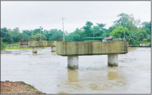 খাসিয়ামারা সেতুর নির্মাণকাজ বন্ধ ৮ মাস ধরে
