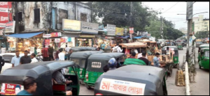 নগরজুড়ে কয়েক দিন ধরে তীব্র যানজট