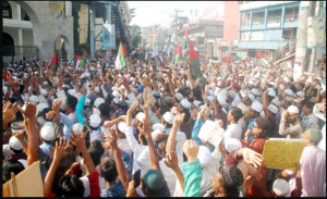সিলেটে ইমাম সমিতির বিক্ষোভ