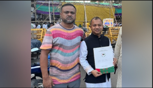 সিলেট-৩ আসনে মনোনয়ন জমা দিলেন হুমায়ুন আহমদ
