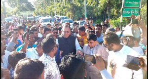 নেতাকর্মীদের ভালোবাসায় সিক্ত উপাধ্যক্ষ শহীদ