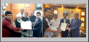 নৌকার মাহবুব আলী ও স্বতন্ত্র প্রার্থী সুমনের মনোনয়ন জমা