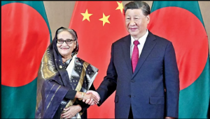 প্রধানমন্ত্রী শেখ হাসিনাকে অভিনন্দন জানালেন জিনপিং