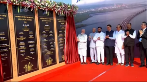 ভারতের সবচেয়ে বড় সমুদ্র সেতু  ‘অটল সেতু’ উদ্বোধন করেছেন নরেন্দ্র মোদি