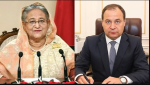 প্রধানমন্ত্রী শেখ হাসিনাকে বেলারুশের প্রধানমন্ত্রীর অভিনন্দন