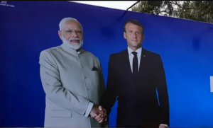 প্রজাতন্ত্র দিবসের প্রধান অতিথি মাক্রোঁকে নিয়ে জয়পুরে নরেন্দ্র মোদি