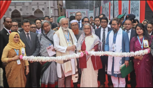 অমর একুশে গ্রন্থমেলা উদ্বোধন করলেন প্রধানমন্ত্রী শেখ হাসিনা