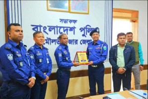 মৌলভীবাজারের শ্রেষ্ঠ ওসি শ্রীমঙ্গল থানার বিনয় রায়