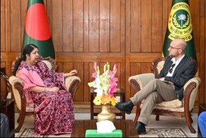 স্পিকার-গ্লোবাল পার্টনার্স গভর্ন্যান্স পরিচালকের সৌজন্য সাক্ষাৎ
